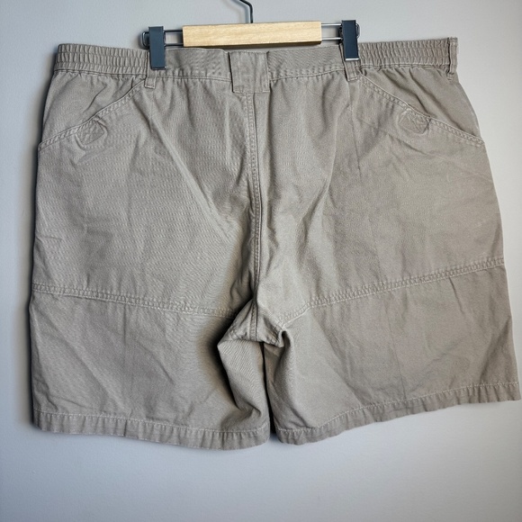 Cabela's Men's Canvas Cargo Hiking Shorts Tan Size 44 Outdoor Utility Festival‎ - Picture 4 of 13